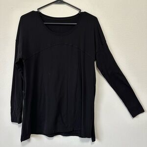 Black Long Sleeve Women's Top